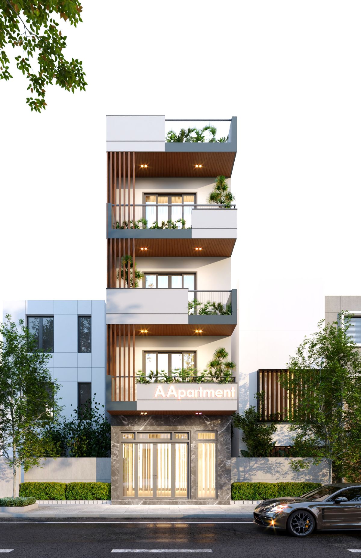 Mặt tiền The Regency Apartments
